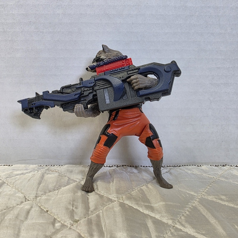 Guardians Of The Galaxy Galactic Battlers Rocket Raccoon Action Figure 2014